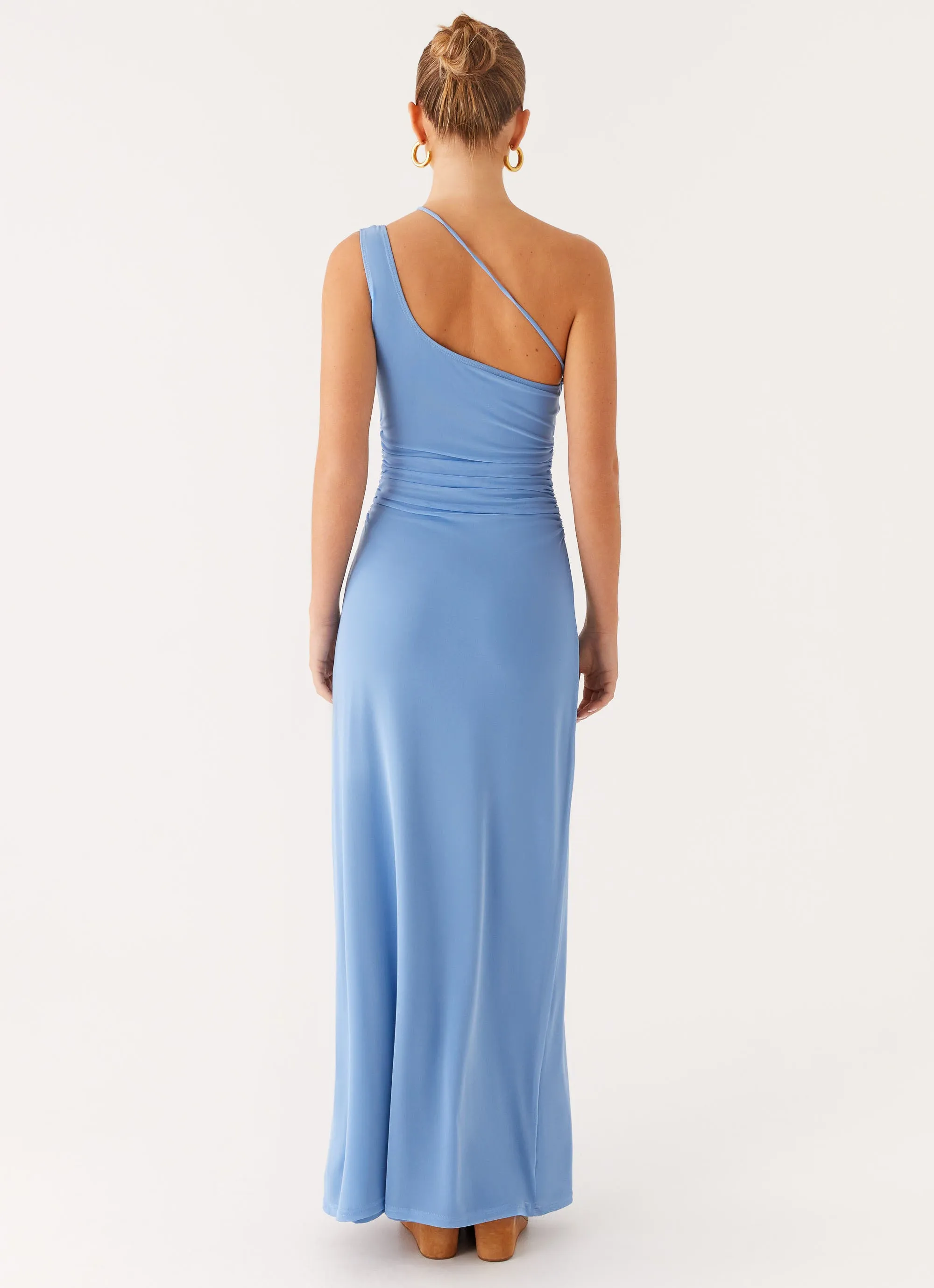 Chic Casual Wear Larisa Maxi Dress - Cornflower Blue