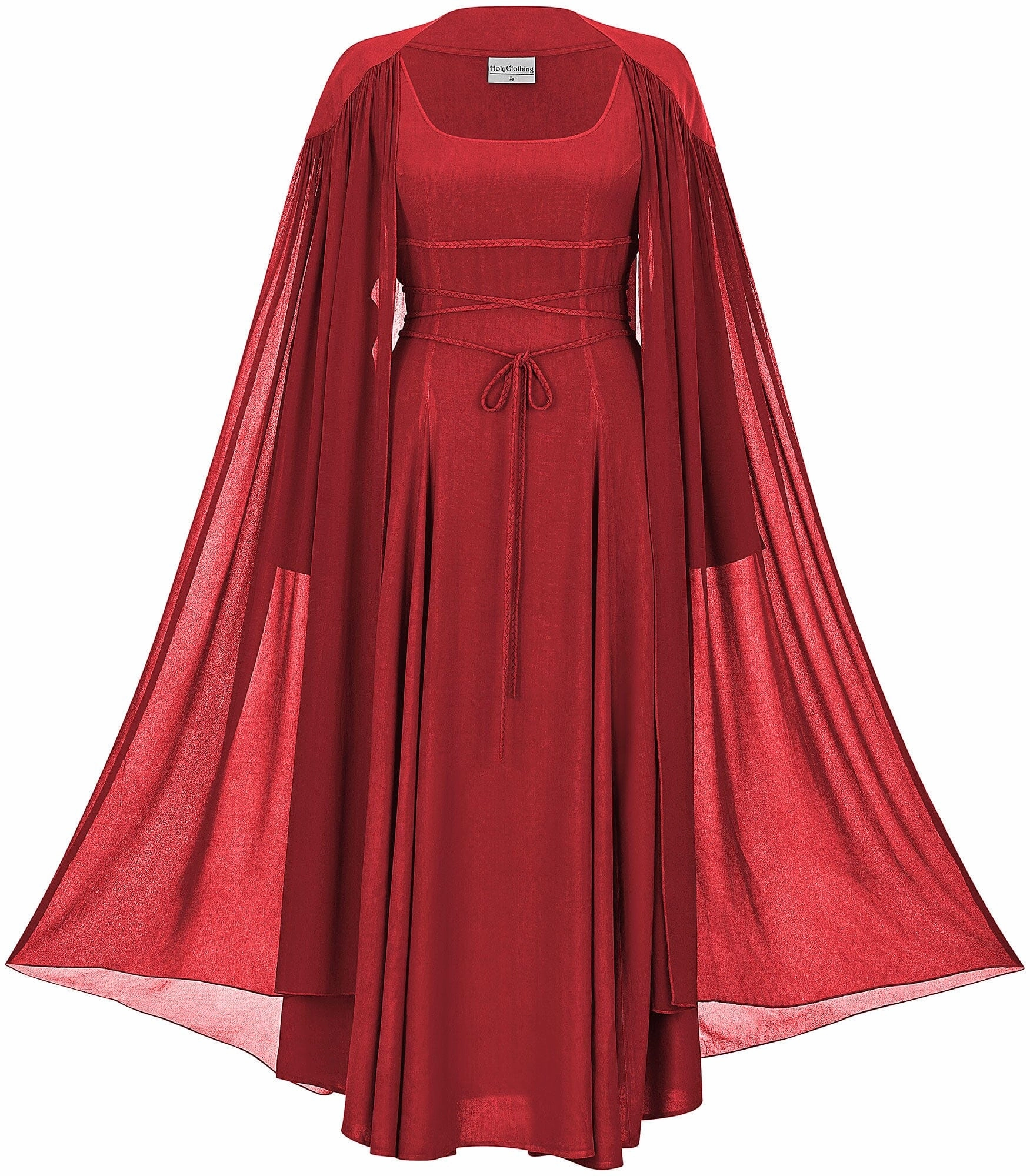 Leia Maxi Limited Edition Poppy Red Youthful Mood Matte Fabric