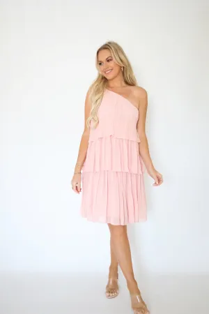 Leah One Shoulder Dress (FINAL SALE) Casual Chic