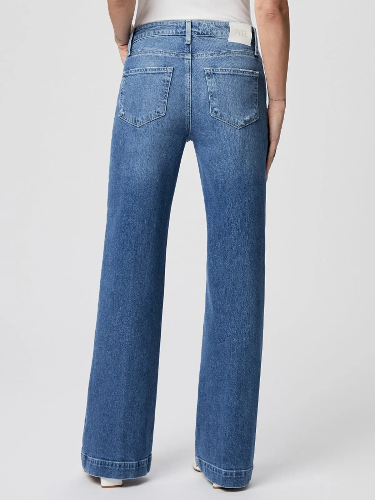 Leenah Volar Distressed Straight Jeans