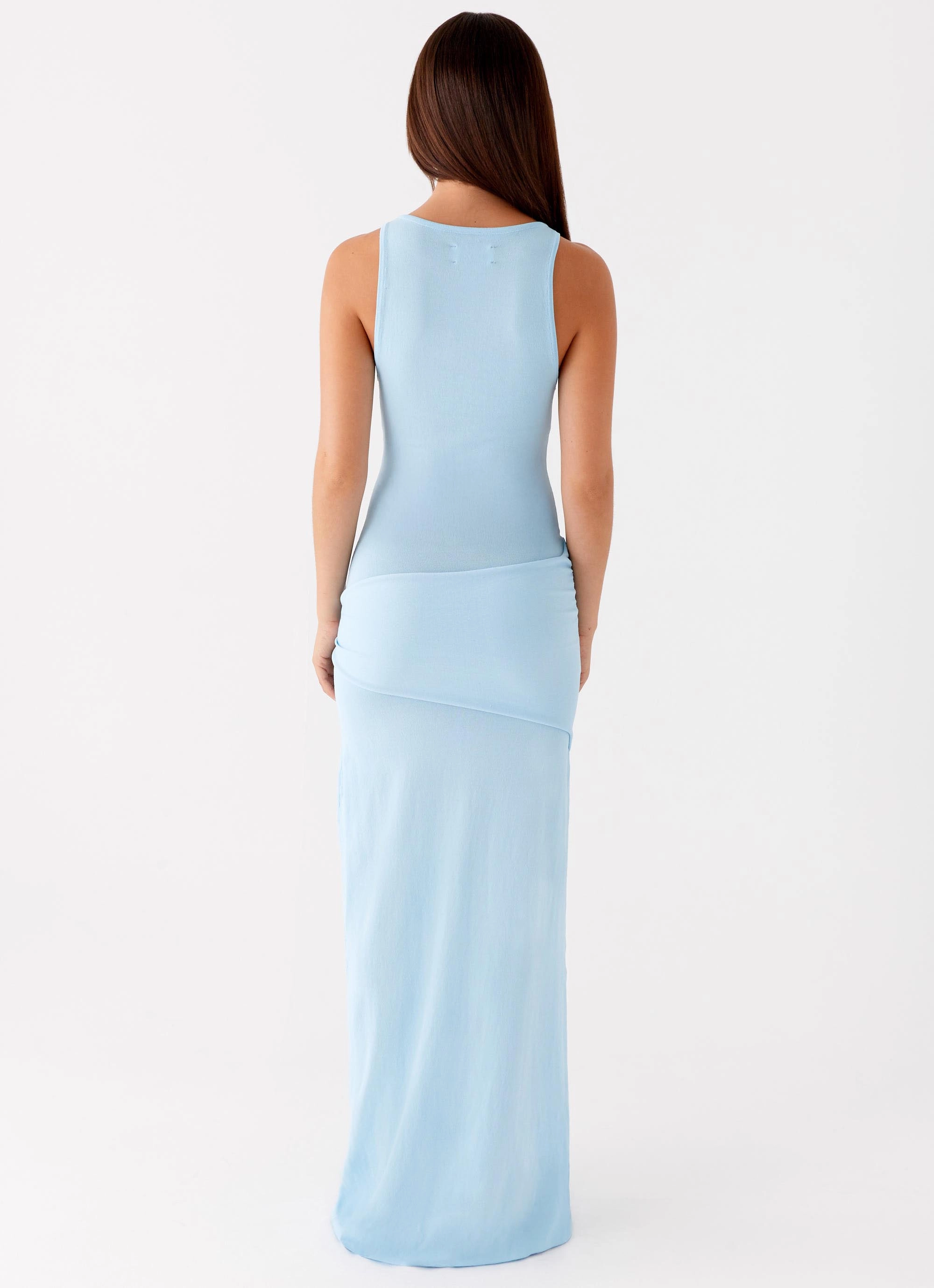 Leona Maxi Dress - Turquoise Grace Soft