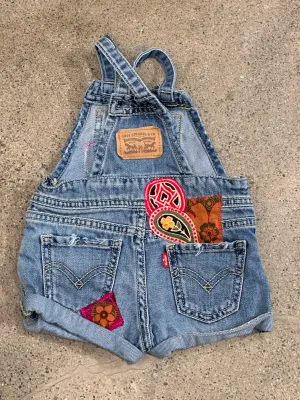 Levis Baby Overalls Shorts