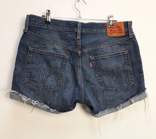 Levi's Blue Denim Shorts - M/L