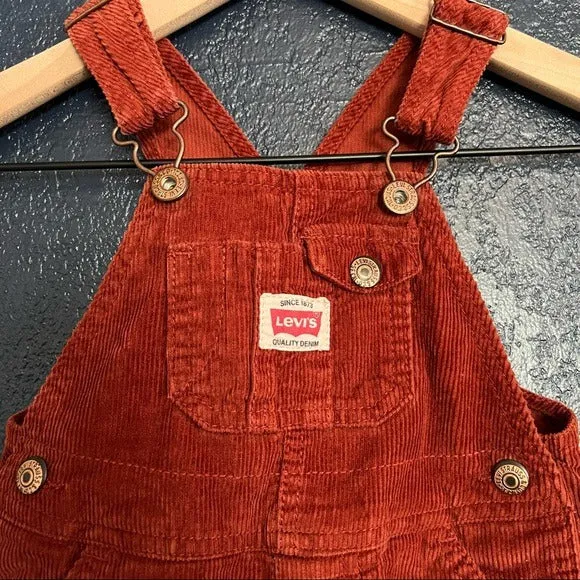 Levi's Corduroy Overalls