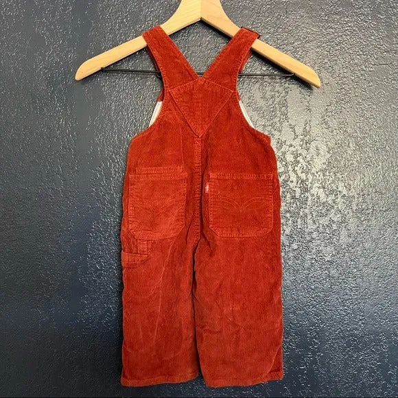 Levi's Corduroy Overalls