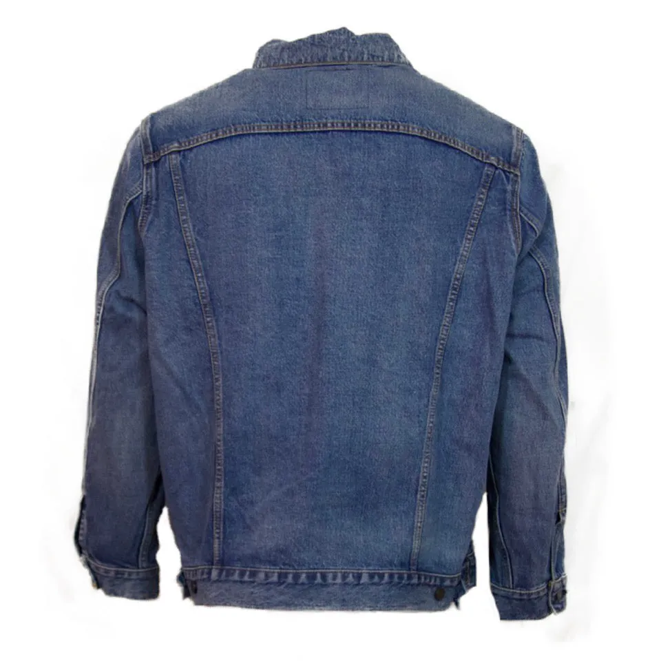 Levi's Men's Denim Jean Jacket Premium Trucker Style Long Sleeve Button Up Coat