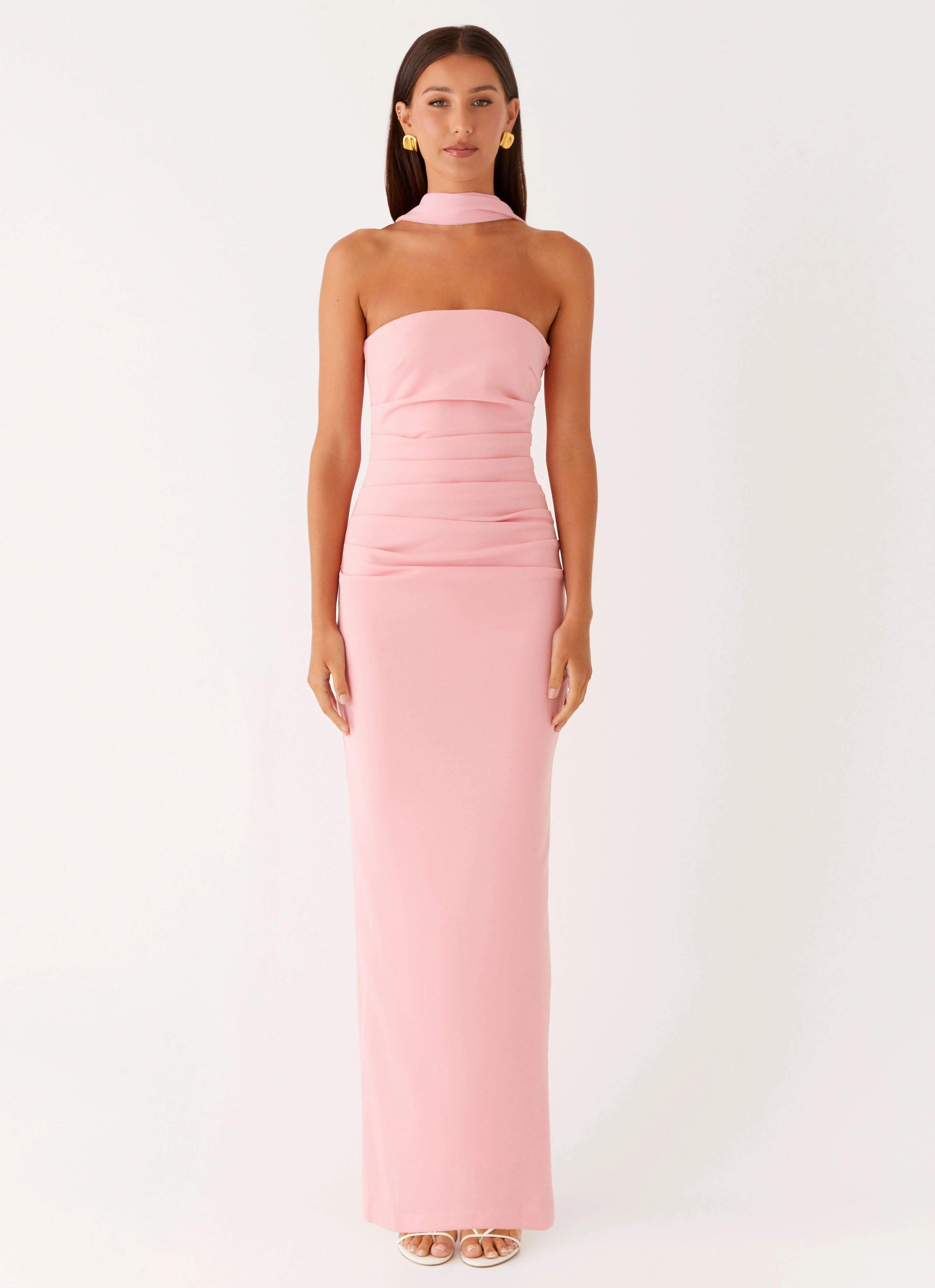 Beach Walk Day-To-Night Wear Libra Maxi Dress - Pink