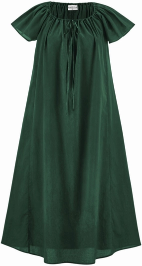 Liesl Chemise Limited Edition Greens Easy-to-style casual dress