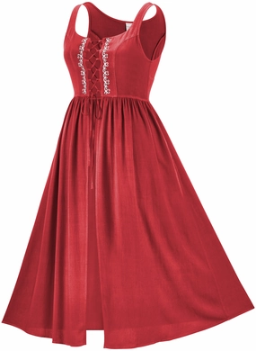 Liesl Overdress Limited Edition Poppy Red Stylish Wear Subtle Touch