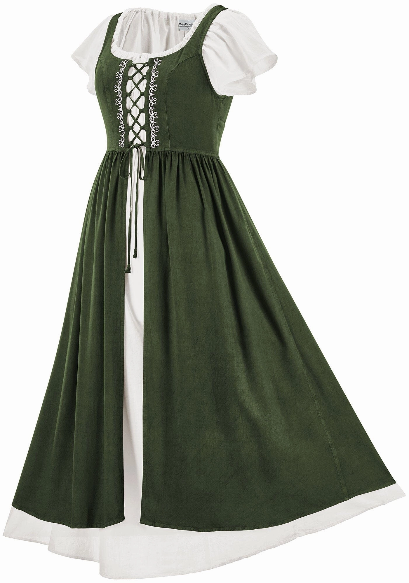 Minimalist Style Timeless Soft Liesl Overdress Set Limited Edition Moss Green
