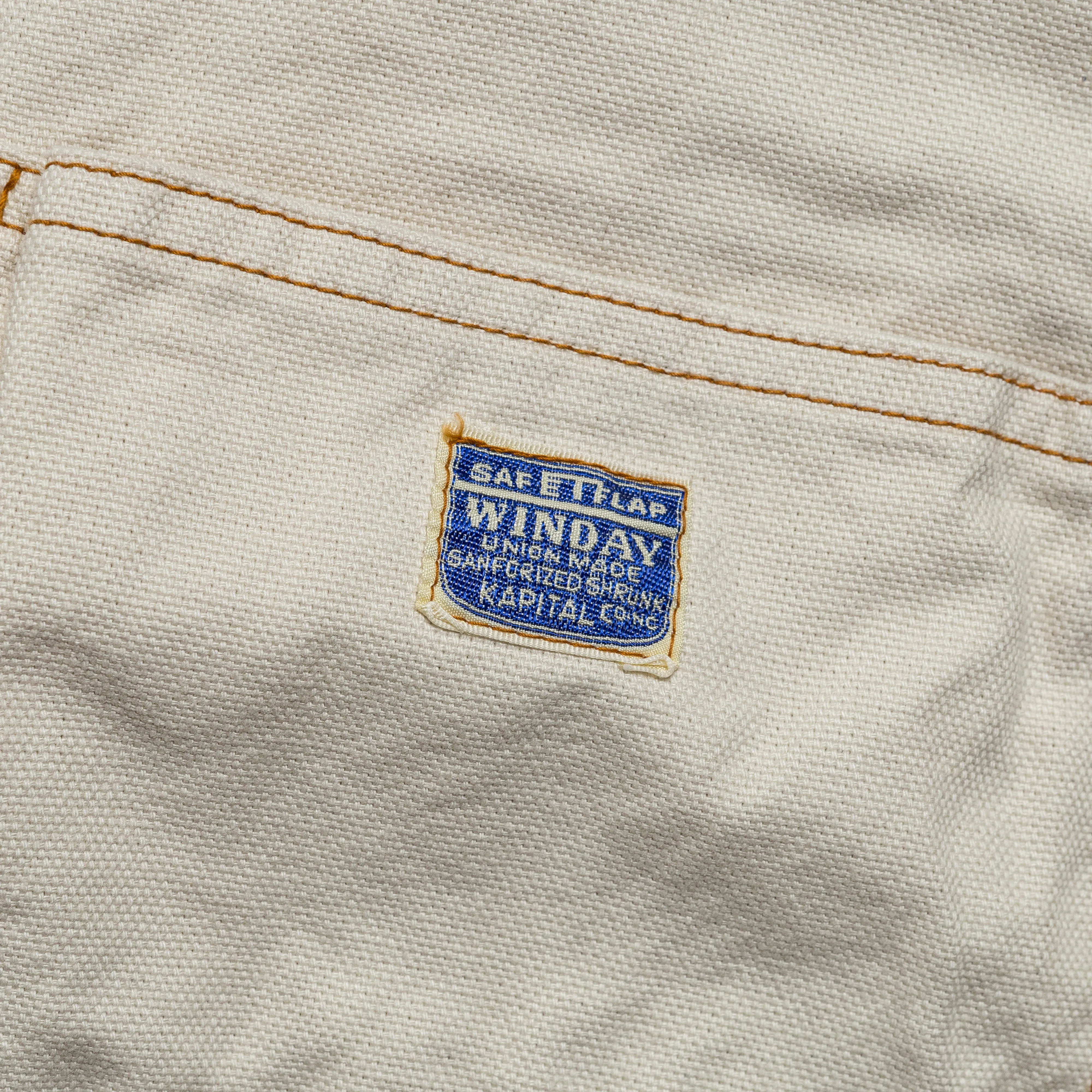 Light Canvas LUMBER Pants - Ecru