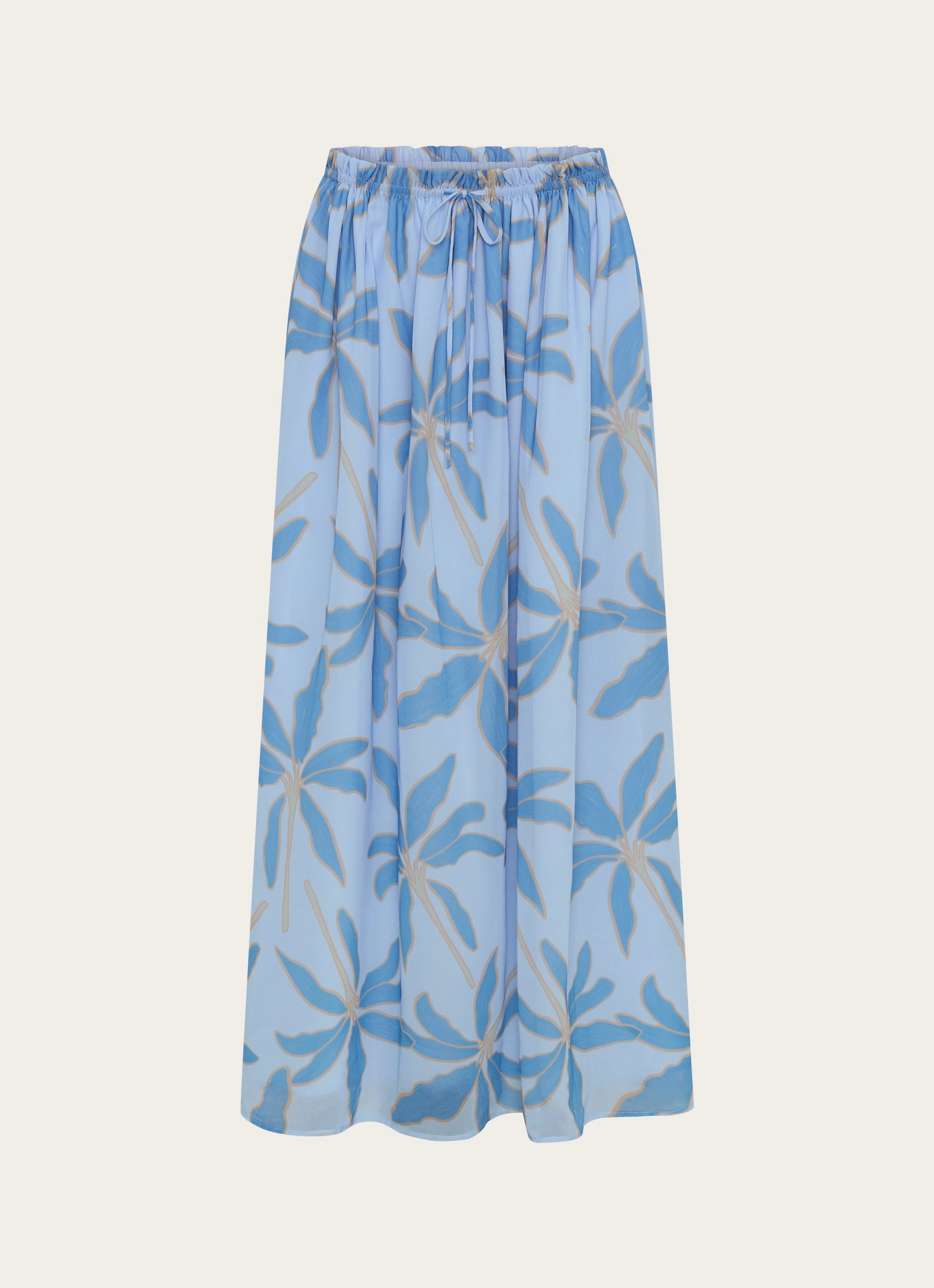 Zaya Maxi Skirt - Opulent Blue Outfit Display Mix Separates