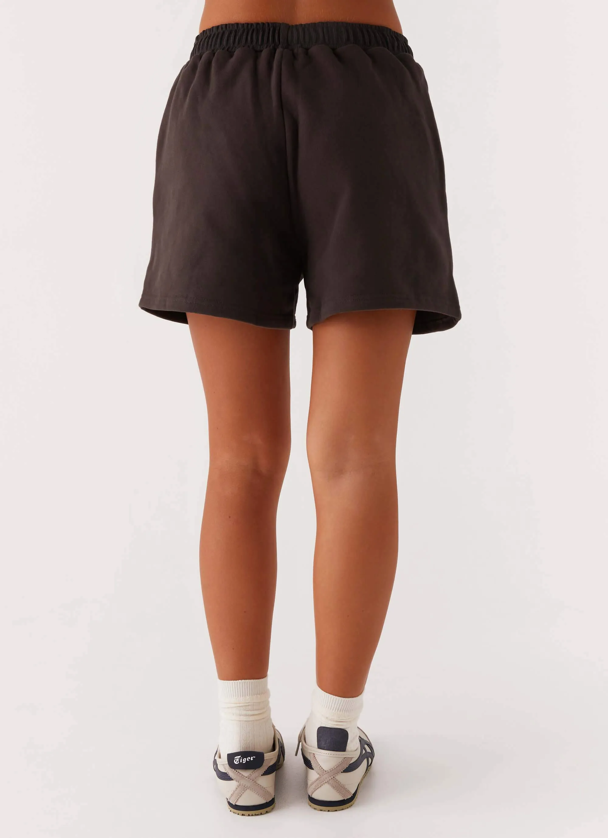 Signature Sweatshorts - Charcoal Sustainable Material Blend Temperature Control Fabric