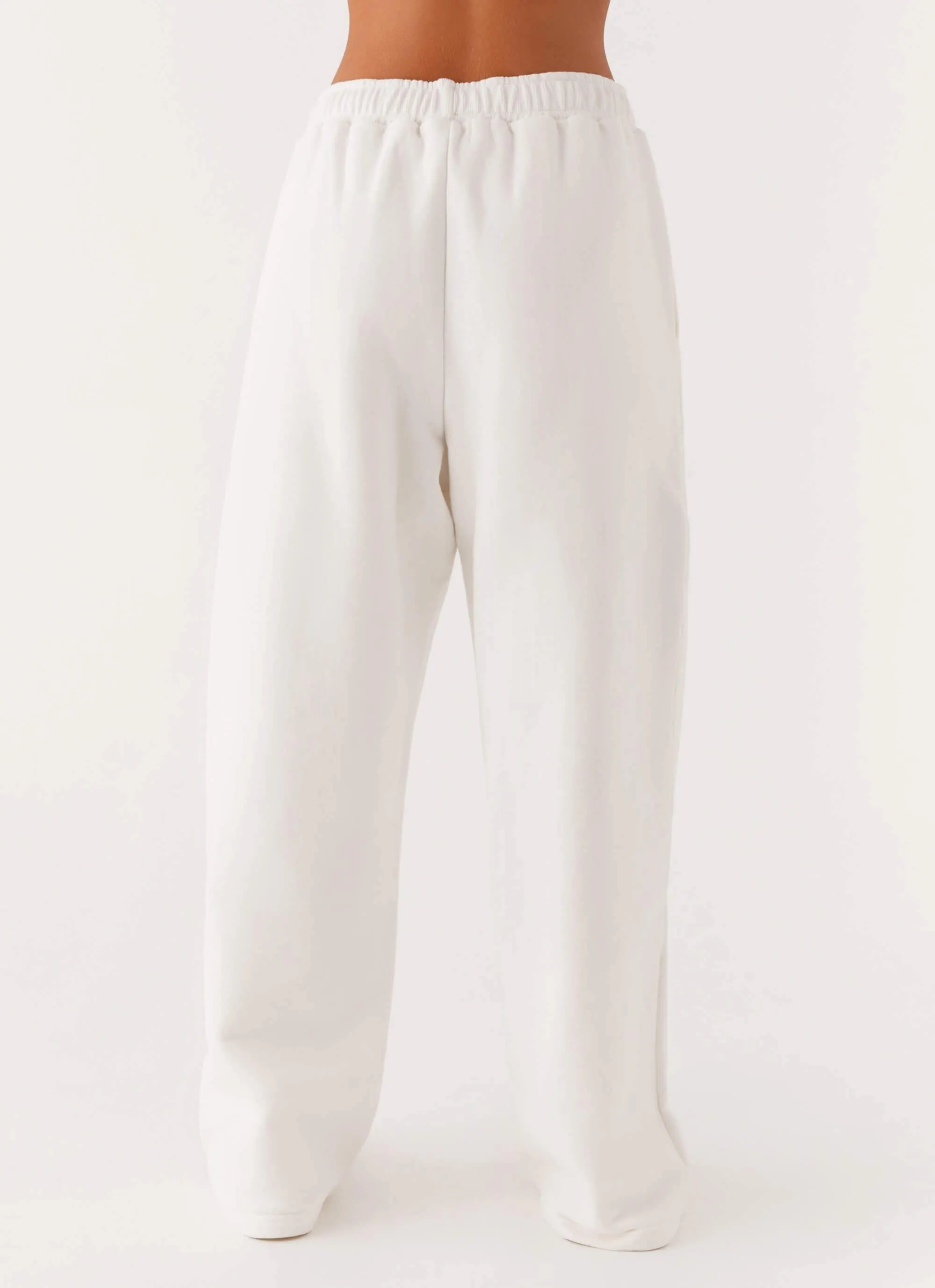 MidweightKnit Signature Sweatpants - Ivory