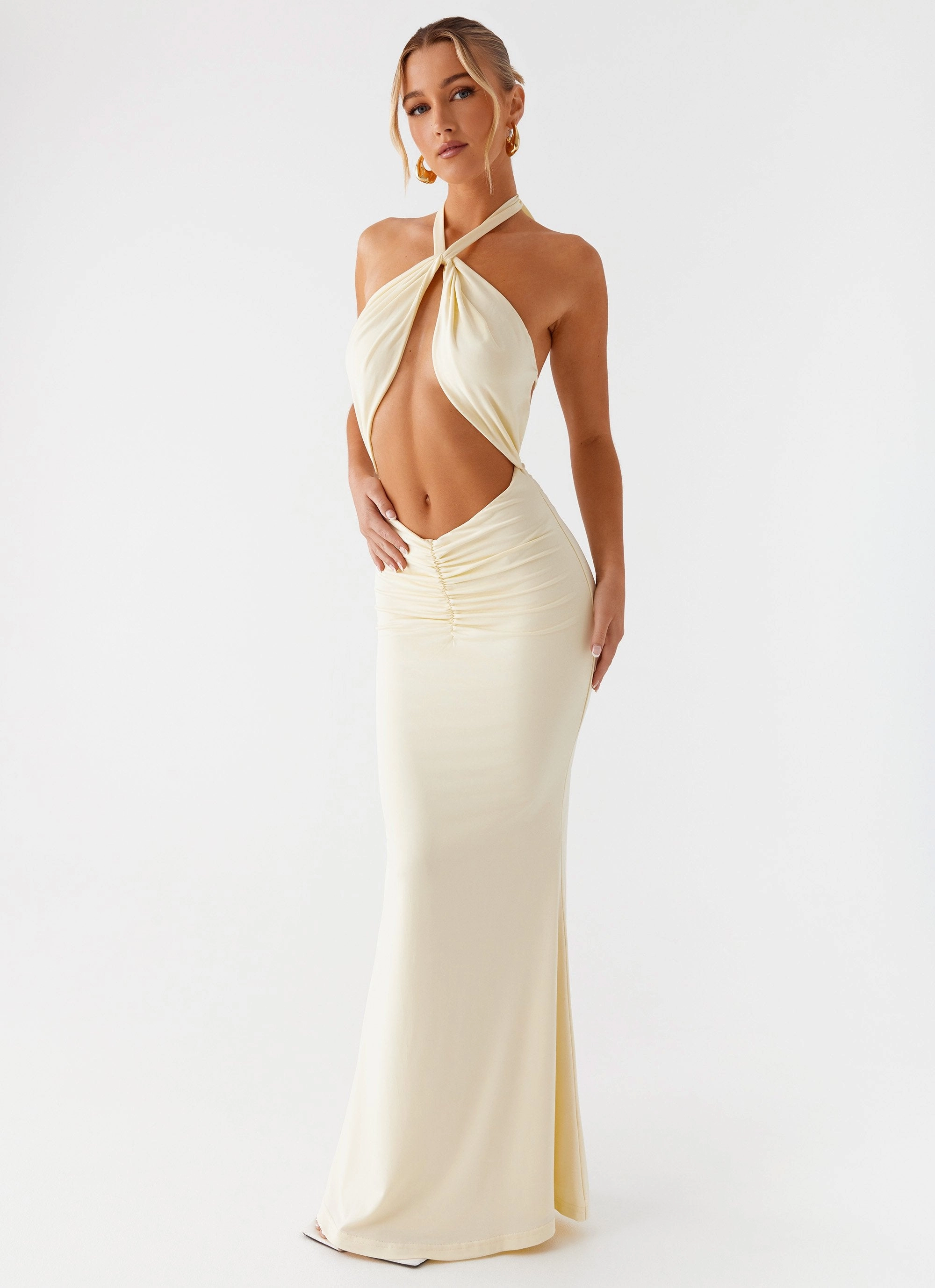 Double Take Maxi Dress - Yellow Smart Layer