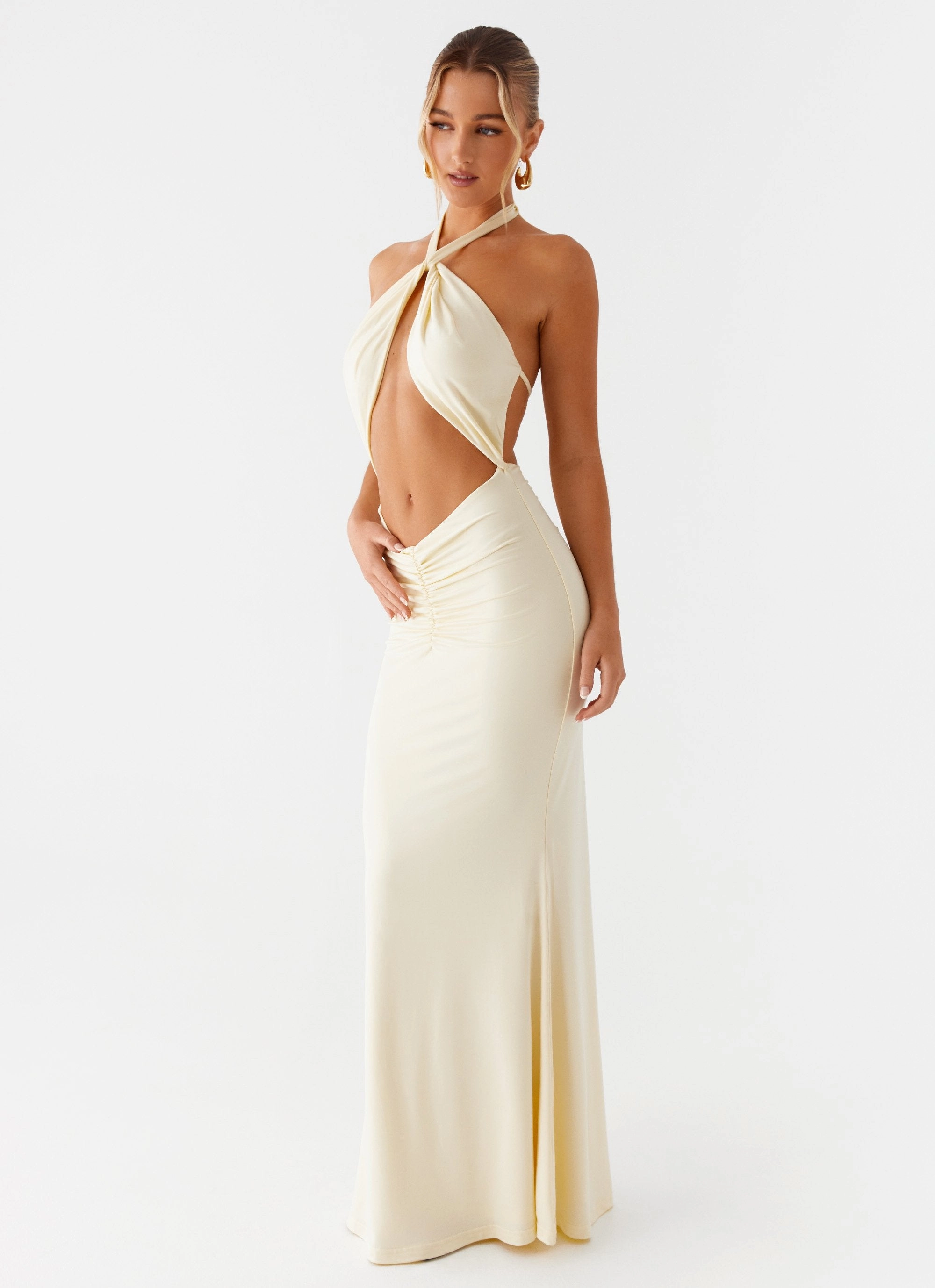 Trend Smart Double Take Maxi Dress - Yellow