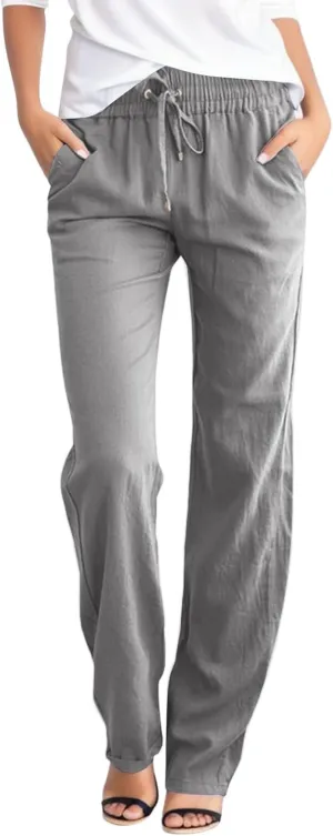 Wide-Leg Knit Pants