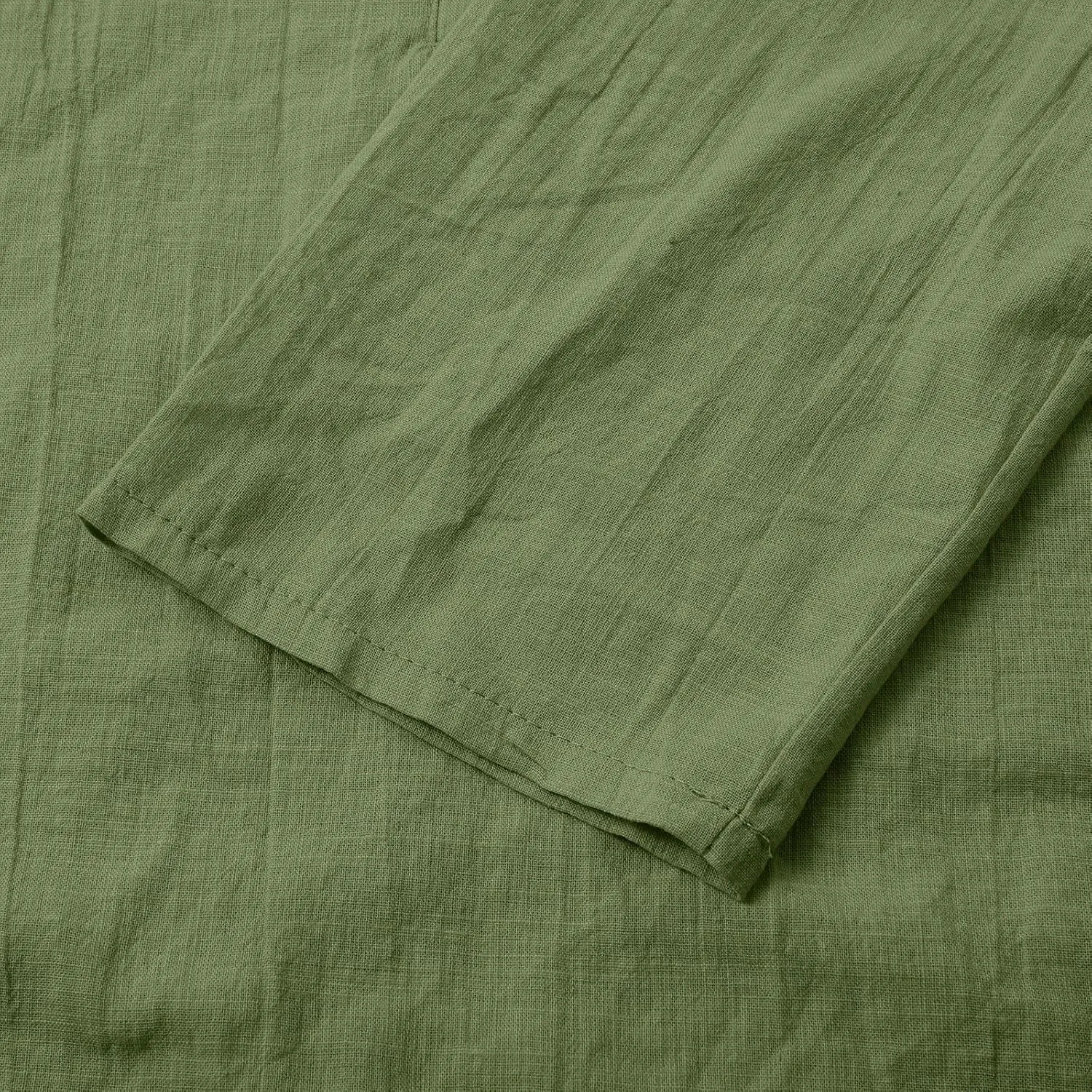 Linen Shirts for Women Flax Linen Clothing Cotton Linen Blouses Button Down Shirts Hemp Clothes Womens Gauze Tops 2025