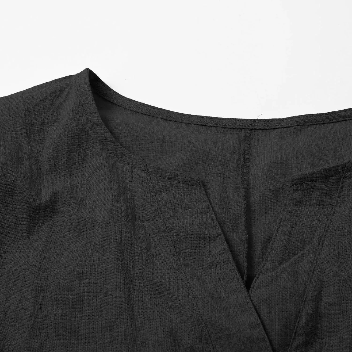 Linen Shirts for Women Flax Linen Clothing Cotton Linen Blouses Button Down Shirts Hemp Clothes Womens Gauze Tops 2025