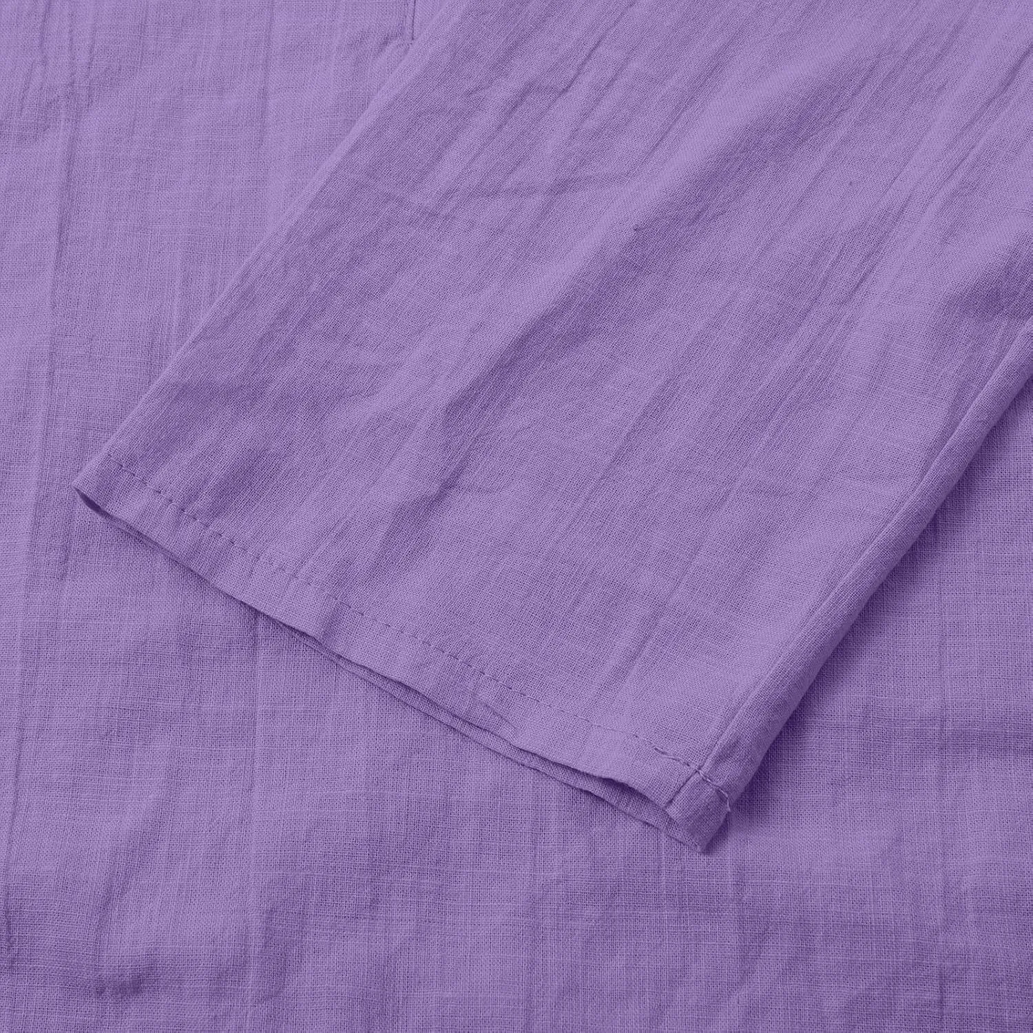 Linen Shirts for Women Flax Linen Clothing Cotton Linen Blouses Button Down Shirts Hemp Clothes Womens Gauze Tops 2025