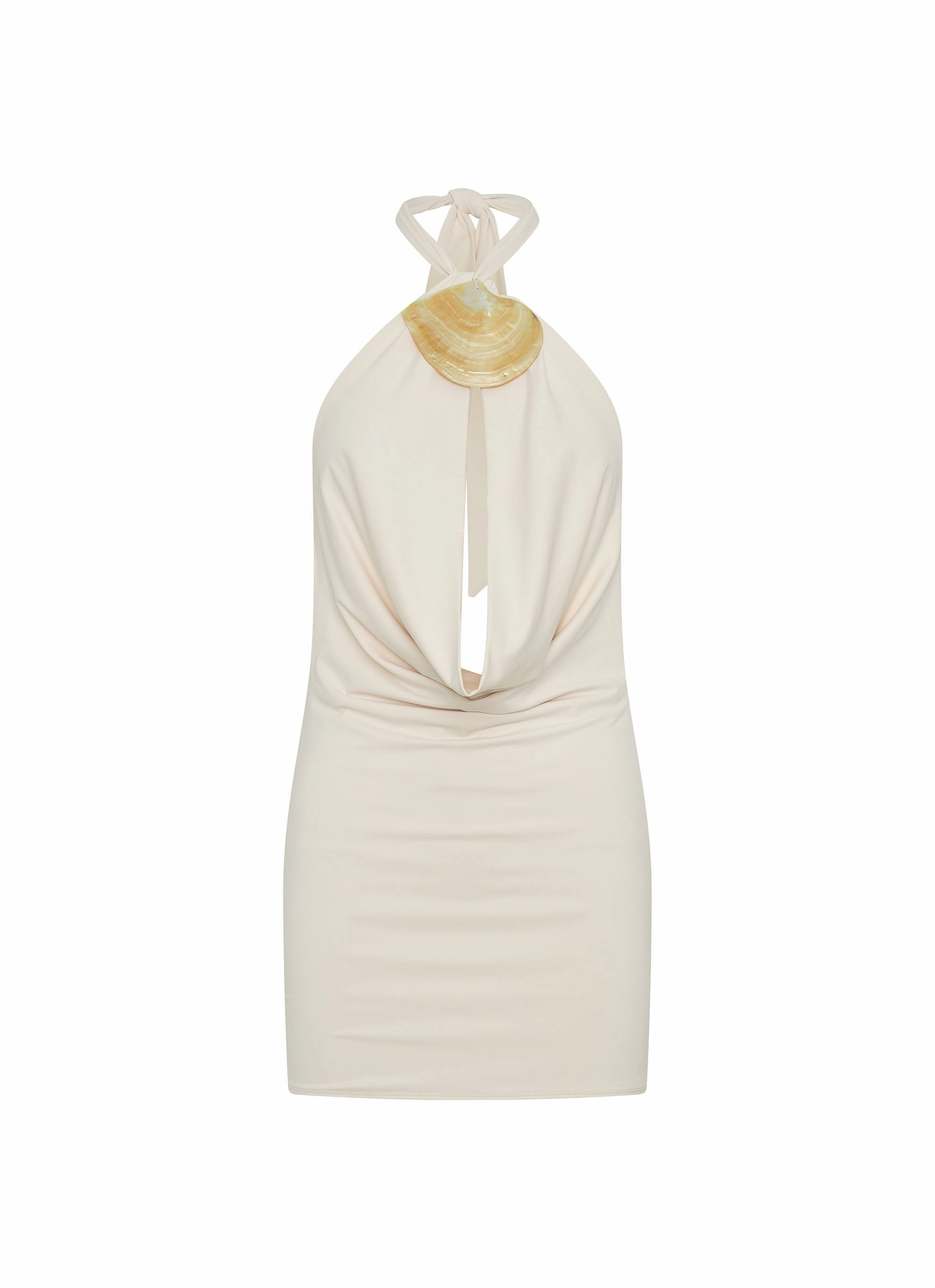 Liora Mini Dress - Ivory Signature-Style