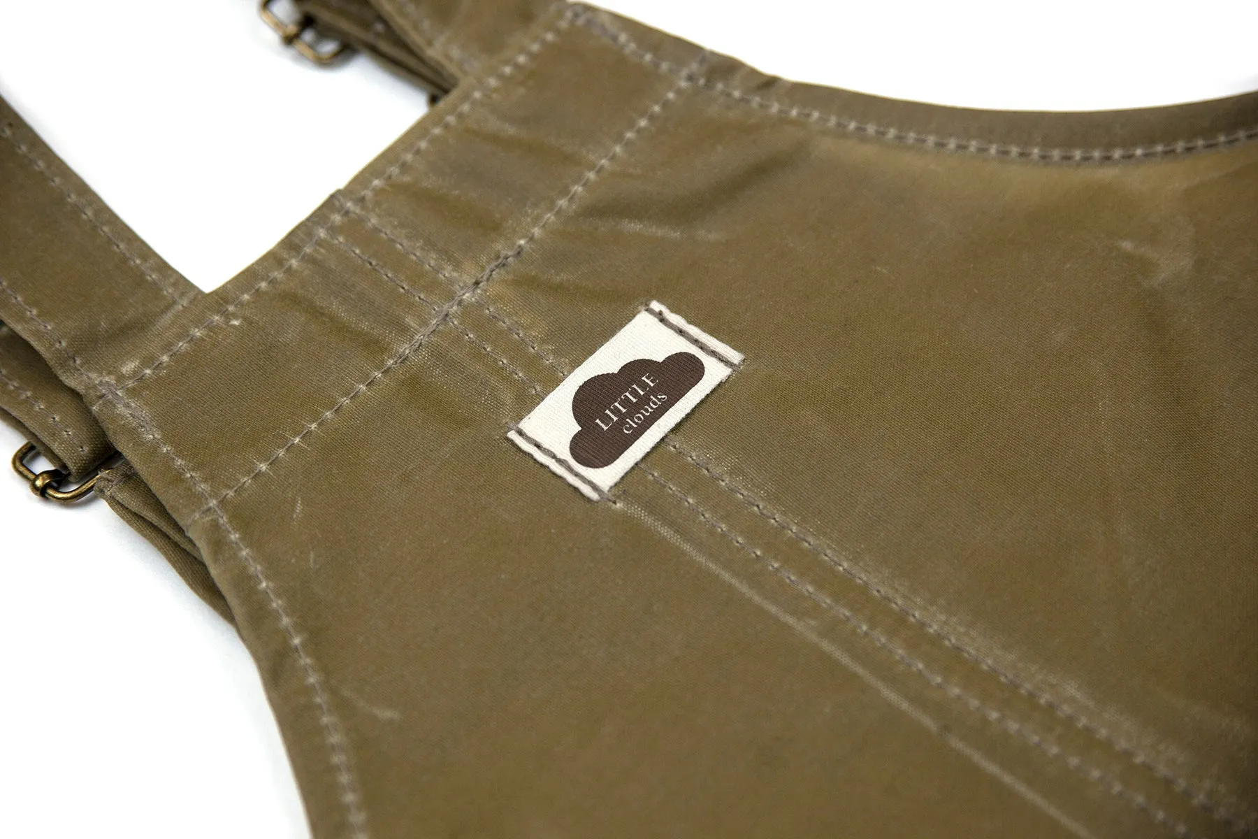 Little Clouds Overalls - Waxed Canvas