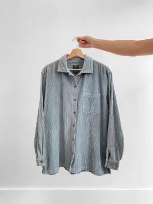 LL Bean Powder Blue Corduroy (L)