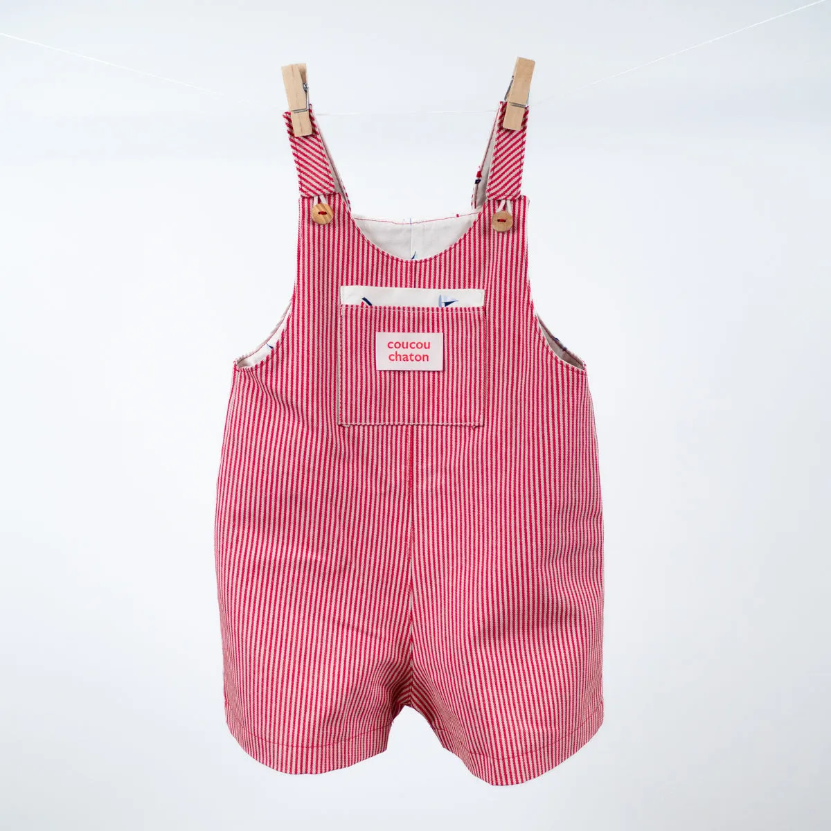 LONDON Dress & Short Overalls - Girl 6-4Y - Paper Sewing Pattern