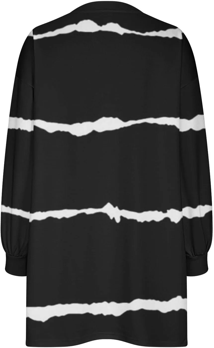 Long Sleeve Shirts for Women Graphic Shoulder Fashion Fall Tops Loose Fit Soft Comfy Shirts