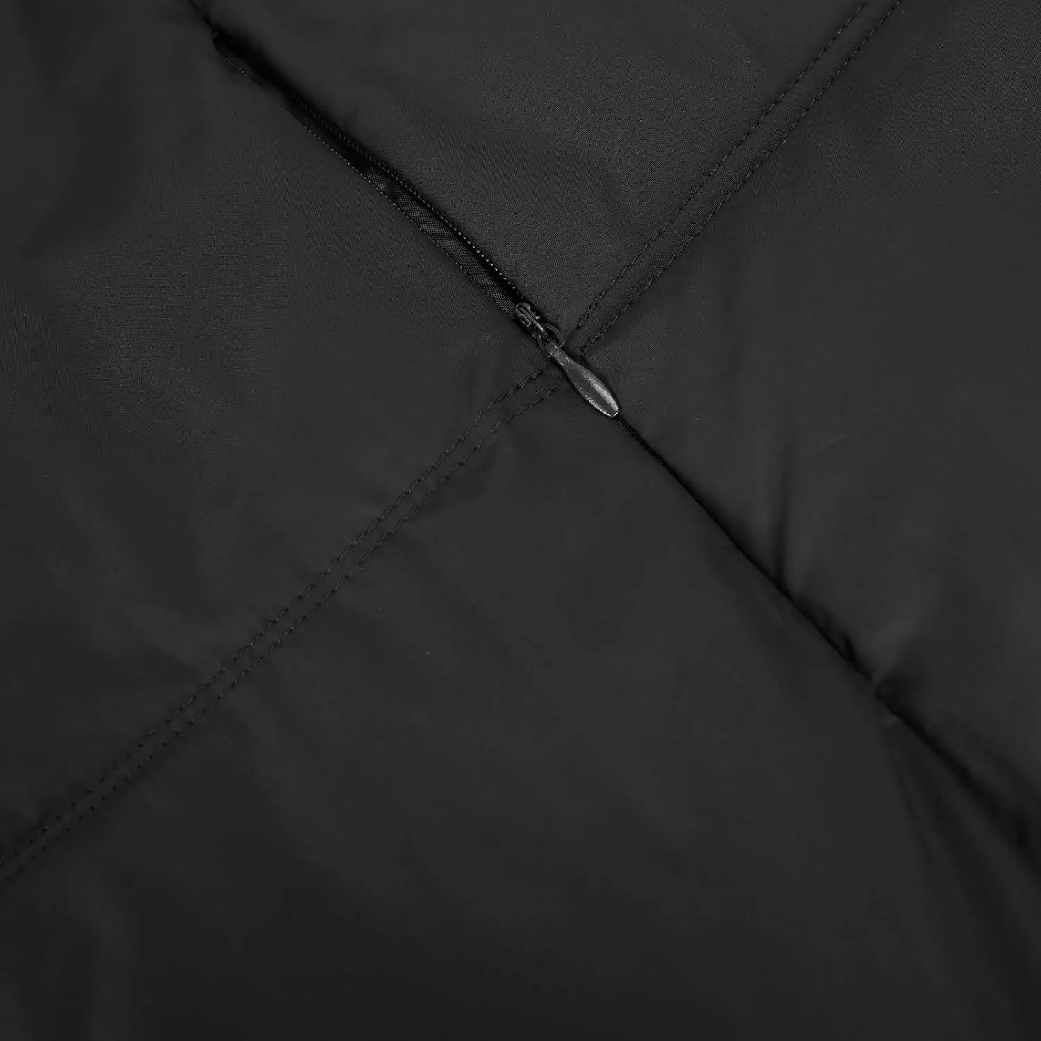 Long Winter Down Coats for Women Warm Zip Up Hooded Puffer Jacket Lightweight Quilted Jackets Outerwear with Pockets