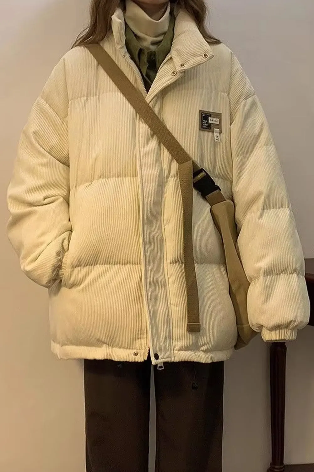Loose Thickening Corduroy Coat Jacket