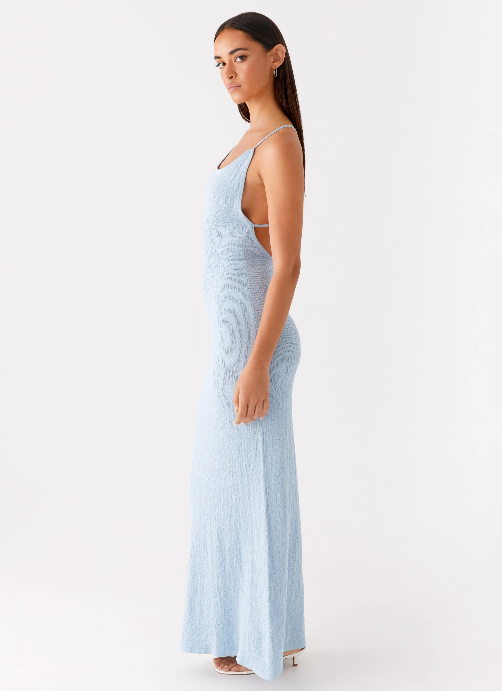 Lopez Maxi Dress - Blue Lounge Vibe