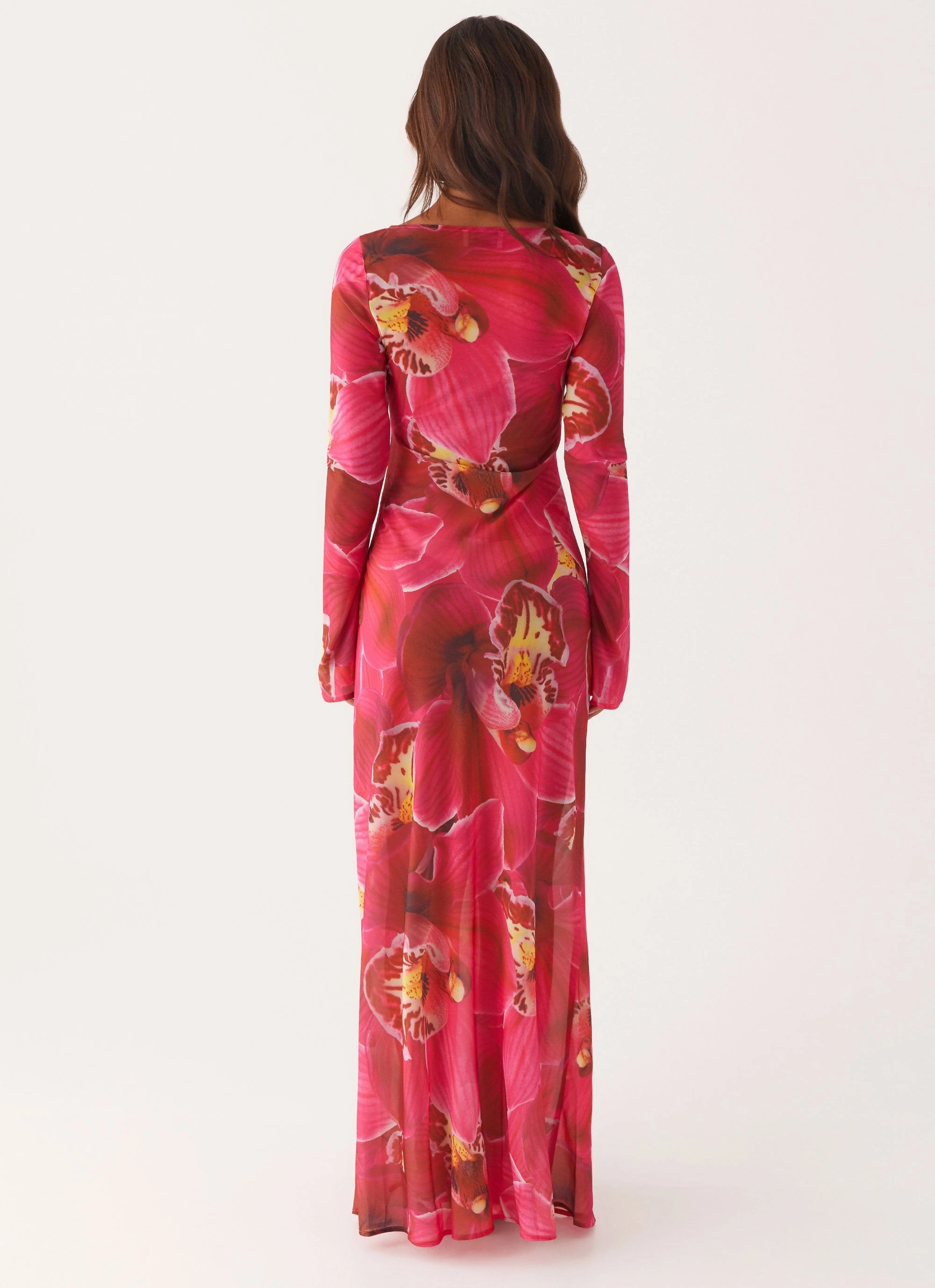Lorde Maxi Dress - Orchid Pink Texture Soft Perfect Layers