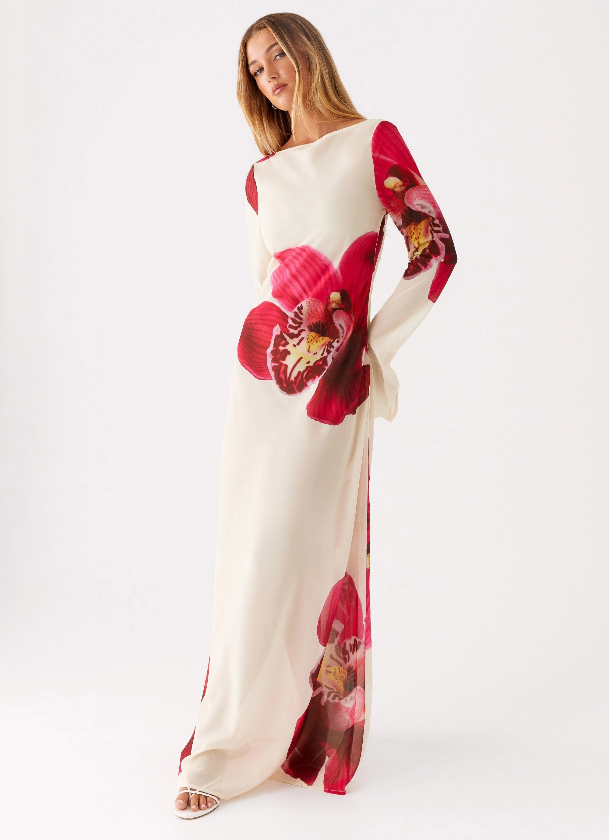 Hidden Pocket Lorde Maxi Dress - Orchid Yellow