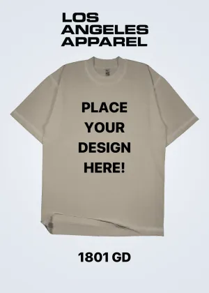 Los Angeles Apparel - 1801GD Garment Dyed T-Shirt (Heavy weight)