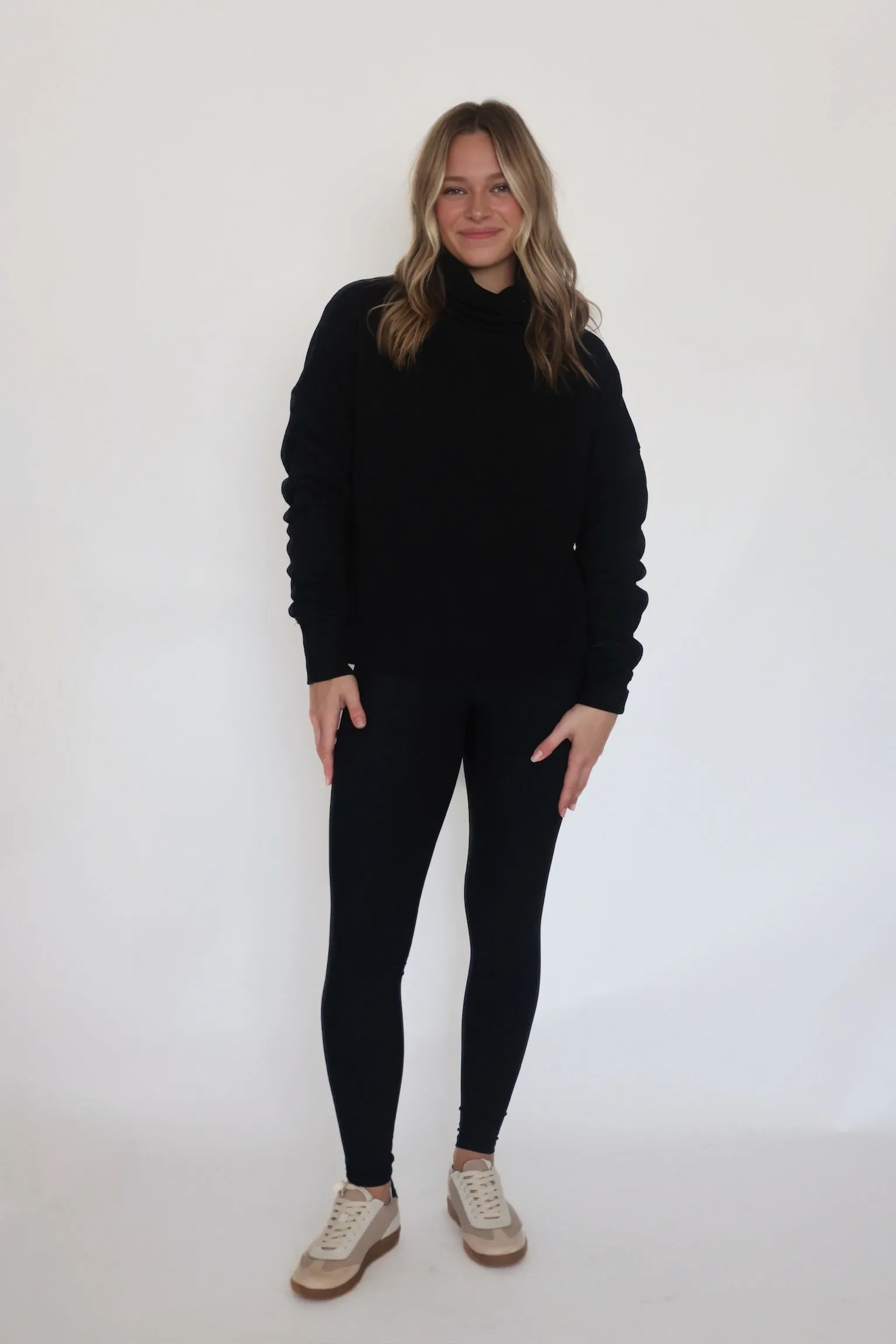 BondedEdges Lounge Layer Turtleneck