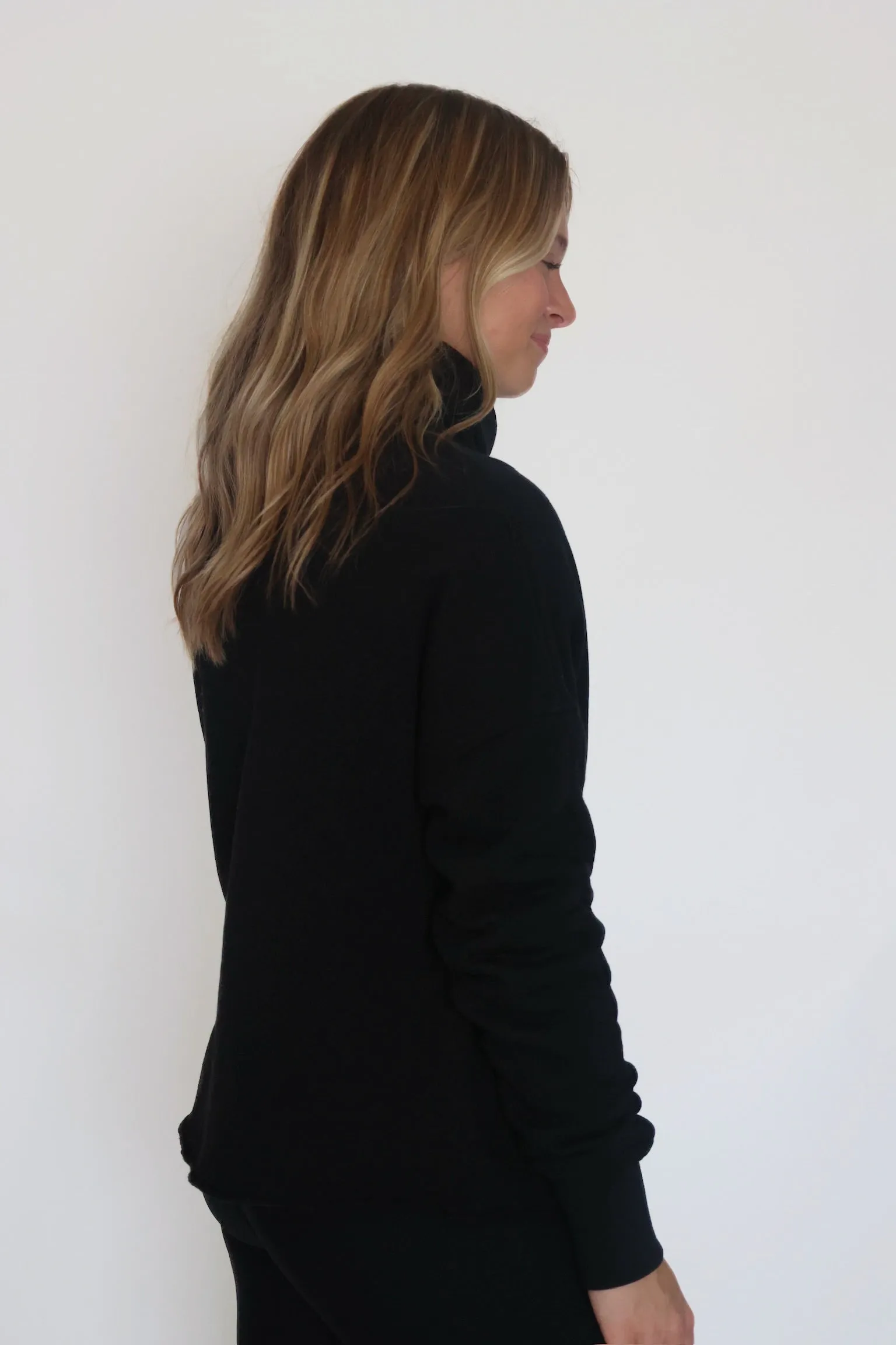 VentilatedBack Lounge Layer Turtleneck