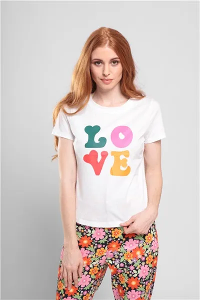Love Graphic Tee-FINAL SALE