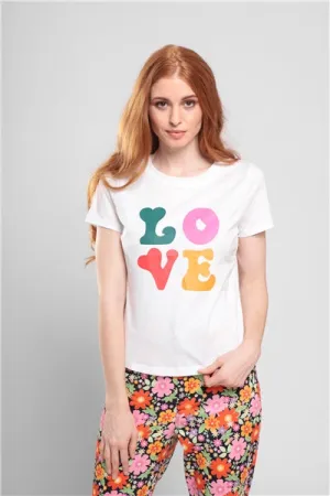 Love Graphic Tee-FINAL SALE