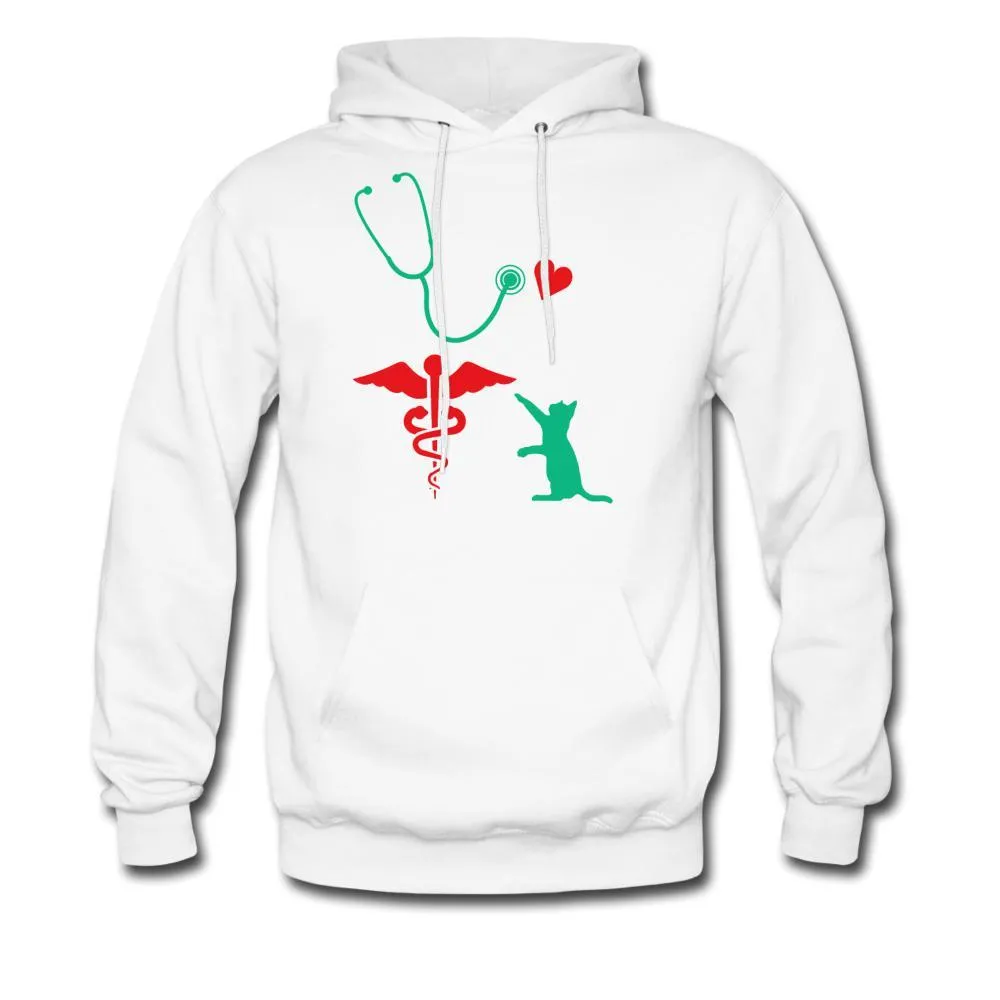 Love Veterinary Cat Unisex Hoodie