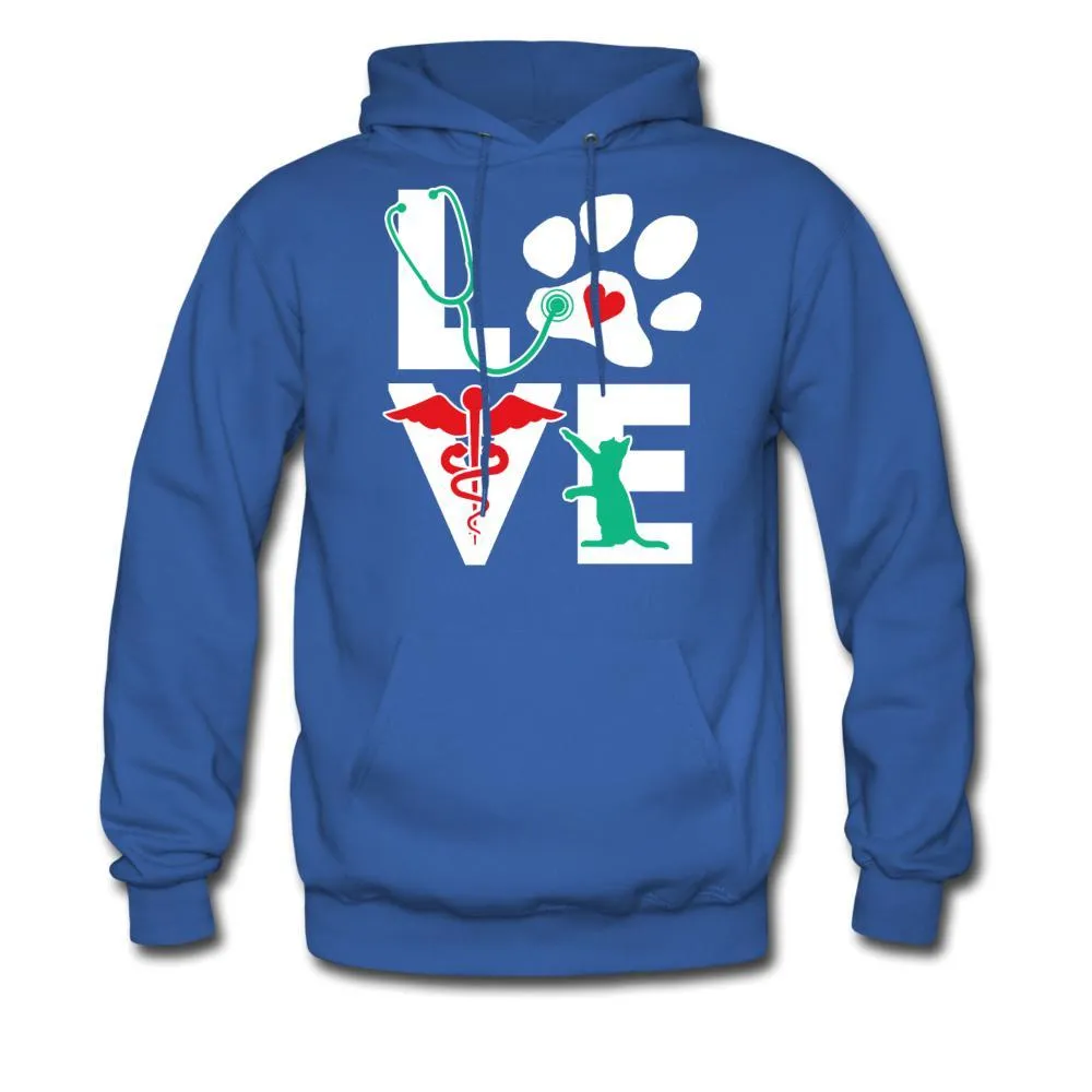 Love Veterinary Cat Unisex Hoodie