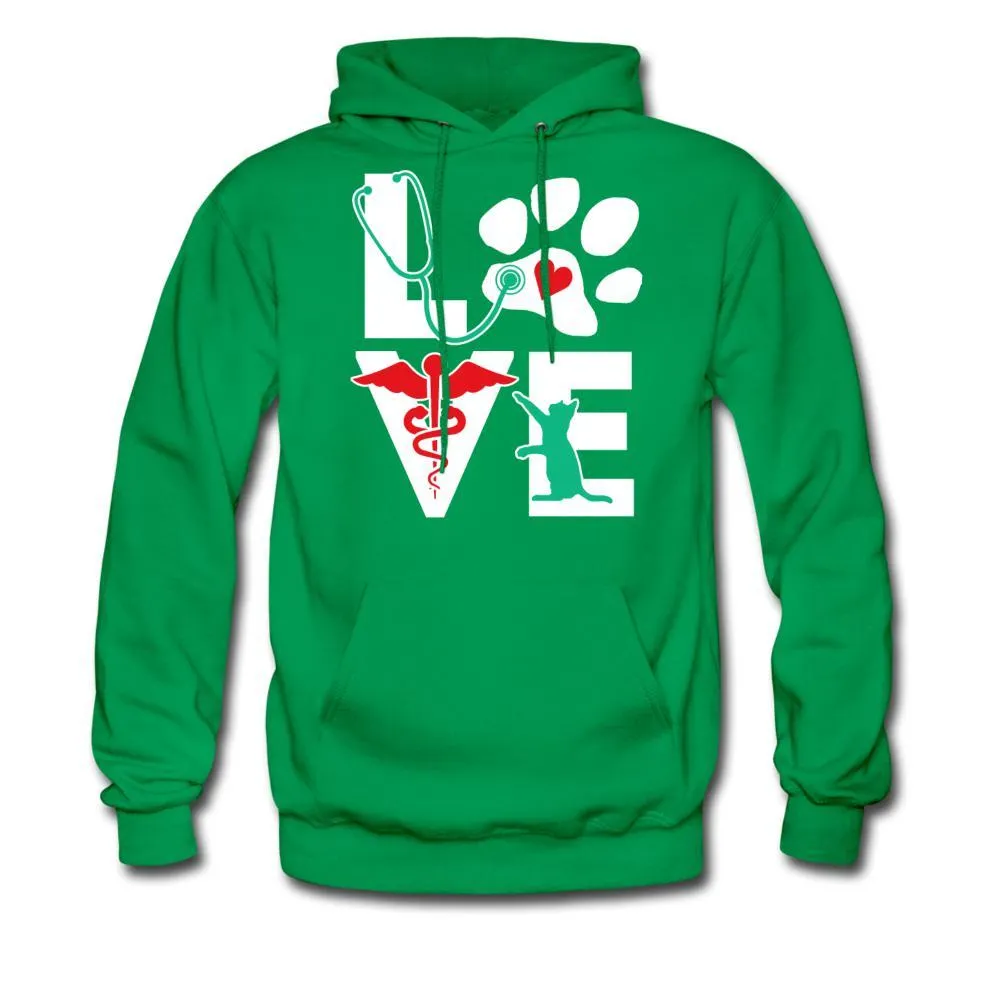 Love Veterinary Cat Unisex Hoodie