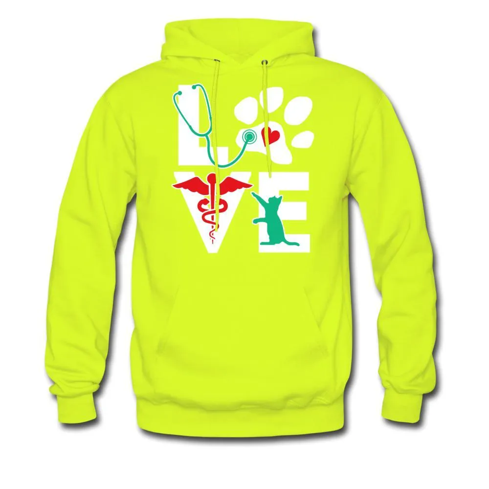 Love Veterinary Cat Unisex Hoodie