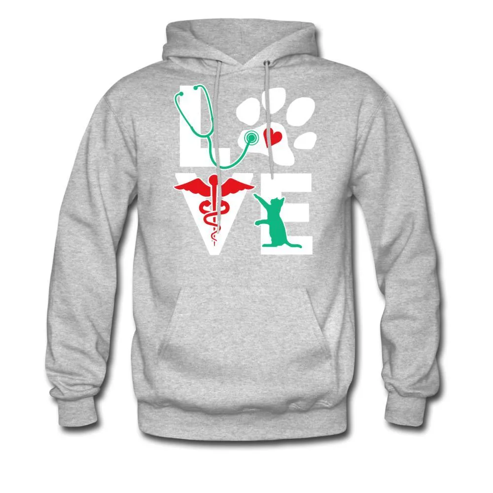Love Veterinary Cat Unisex Hoodie