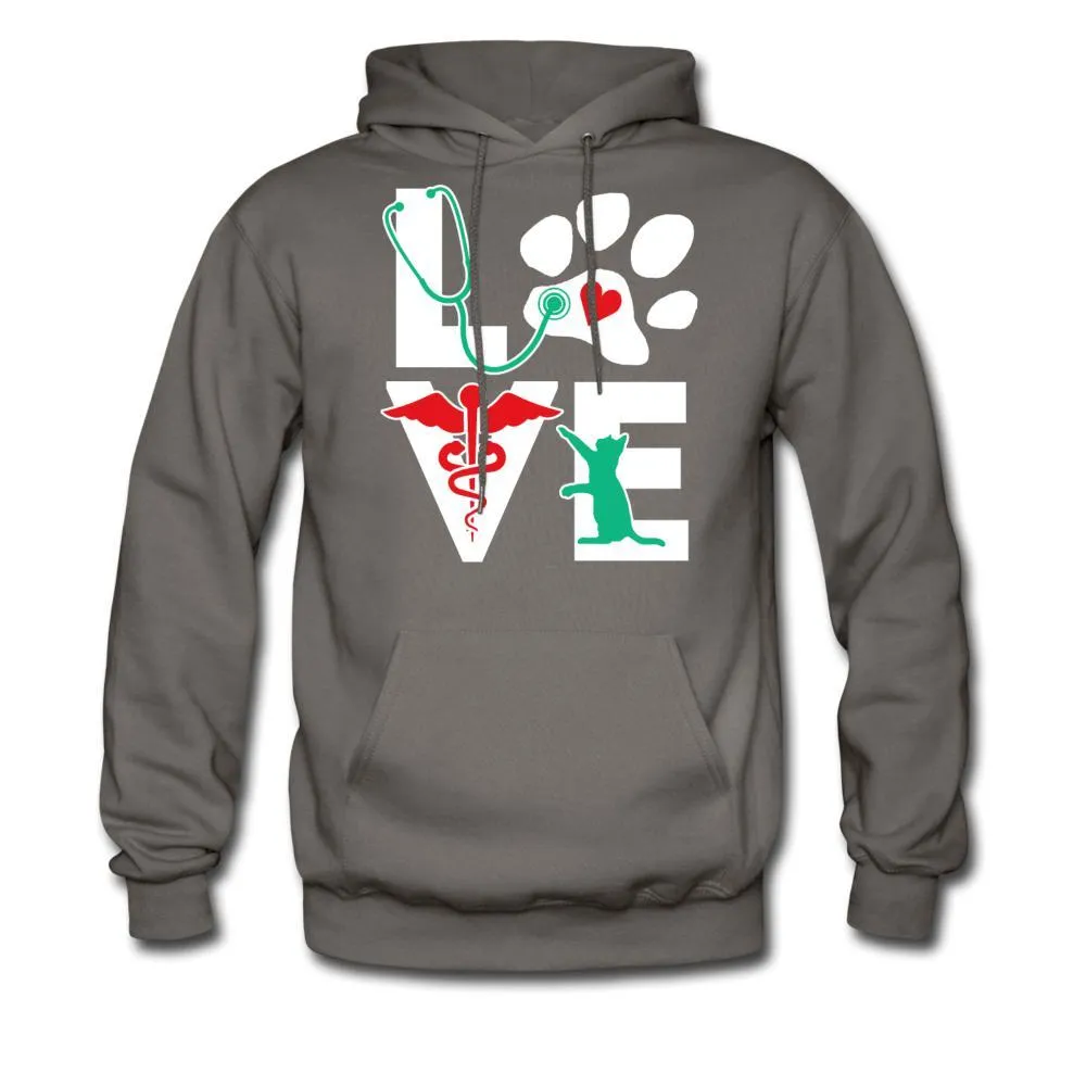 Love Veterinary Cat Unisex Hoodie