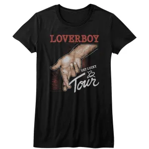 Loverboy Get Lucky Tour Women's T-Shirt