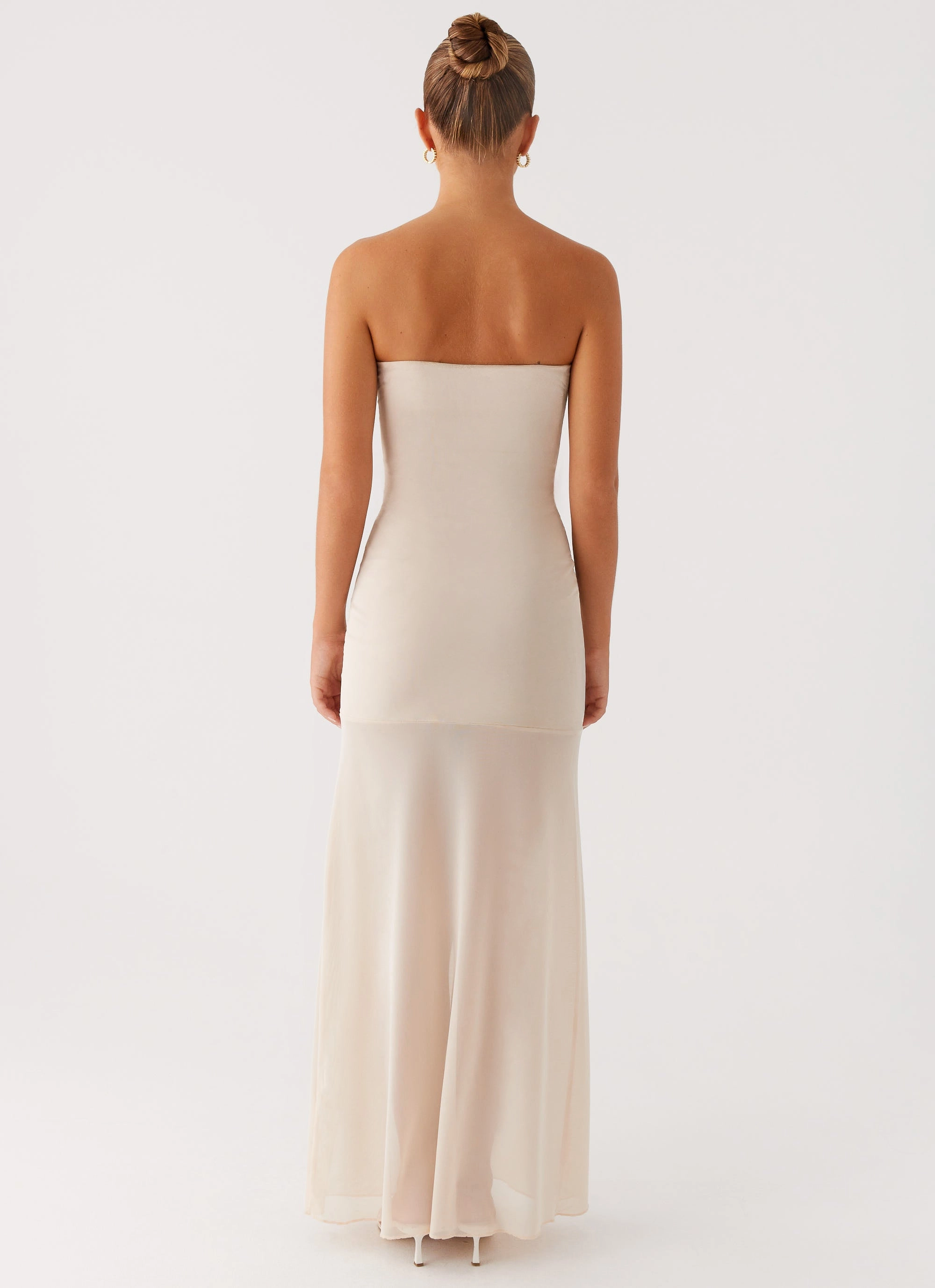 Daytime Look Lovie Maxi Dress - Beige