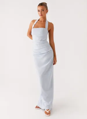Cool Shape Relaxed Look Rumour Has it Maxi Dress - Blue