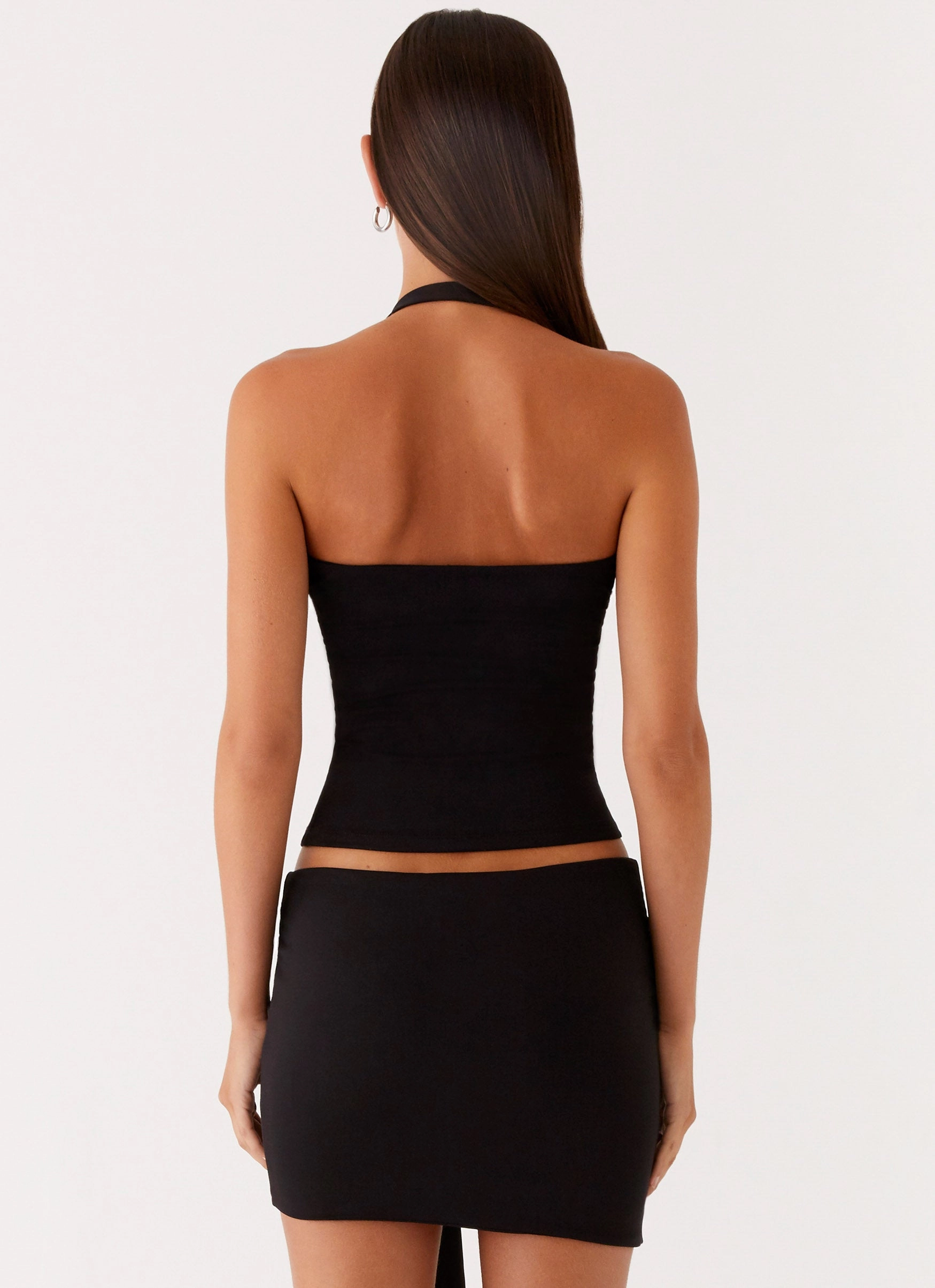 Lucent Mini Skirt - Black Seamless Technology