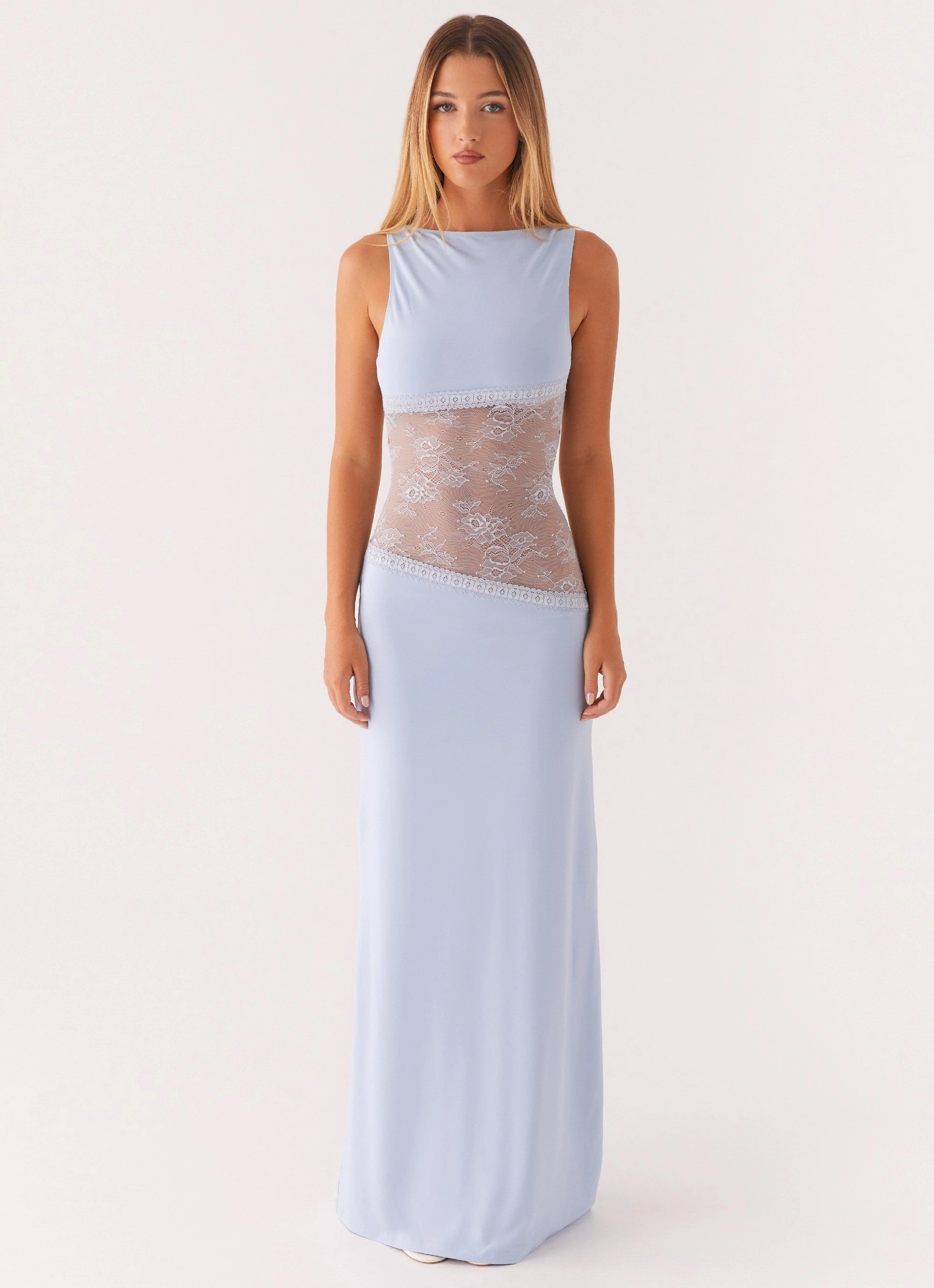 Soft-touch daywear Lucinda Maxi Dress - Blue